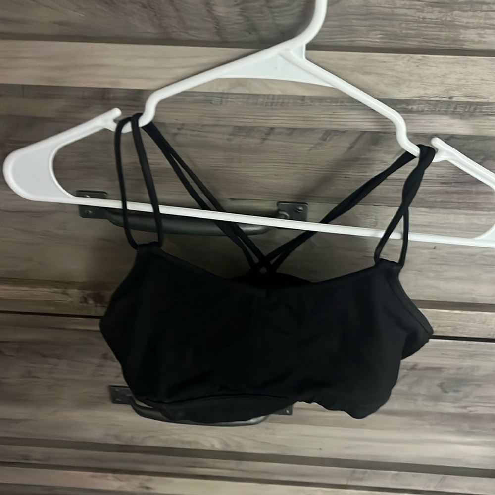 lululemon black sports bra SIZE 2